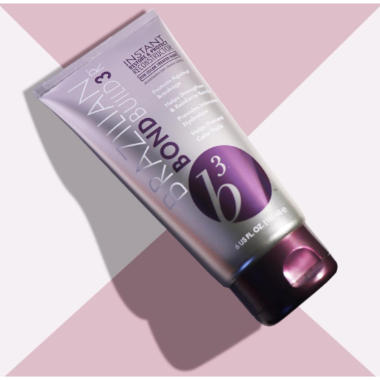 Кератиновая восстанавливающая маска для сохранения цвета Brazilian Blowout 180 мл