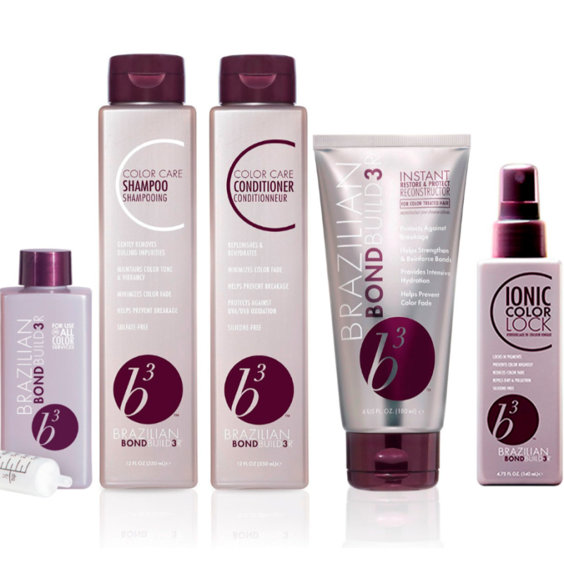 Кератиновий кондиціонер для збереження кольору Color Care Brazilian Blowout 350 мл