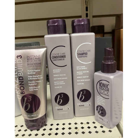 Кератиновый шампунь для сохранения цвета Color Care Brazilian Blowout 350 мл