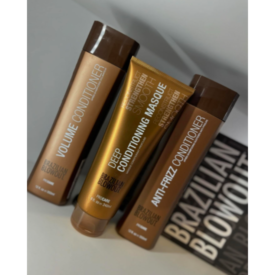 Кератиновий кондиціонер для об'єму Brazilian Blowout 350 мл