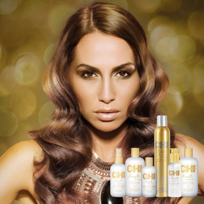 Кератиновый восстанавливающий кондиционер KERATIN RECONSTRUCTING CONDITIONER CHI