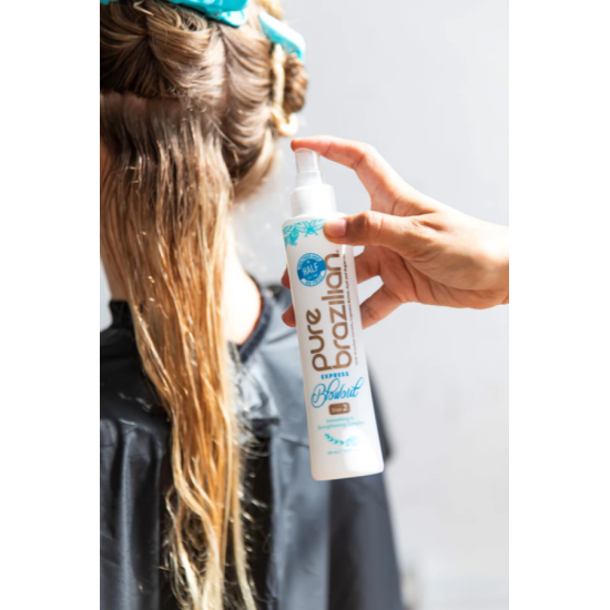 Экспресс-кератин Express Blowout Solution Spray Pure Brazilian 200 мл