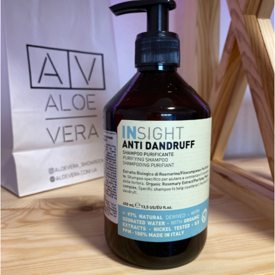 Шампунь против перхоти очищающий Purifying Shampoo ANTI DANDRUFF Insight