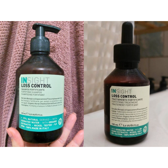 Шампунь против выпадения волос Fortifying Shampoo LOSS CONTROL Insight