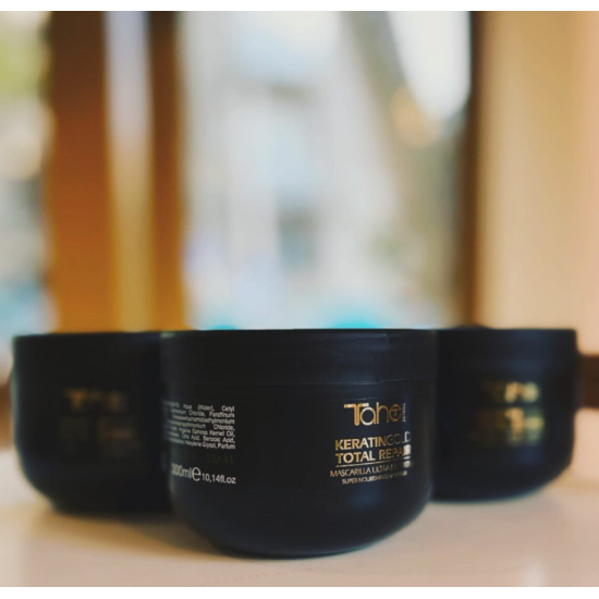 Кератинова маска Keratin GOLD Total Repair MASK Tahe