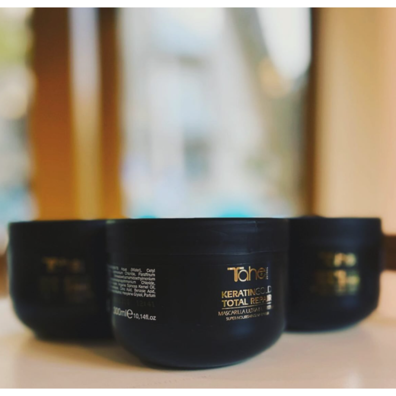 Кератинова маска Keratin GOLD Total Repair MASK Tahe