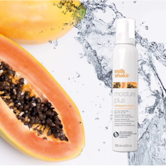 Крем-пена увлажняющая для сухих волос Milk Shake Moisture Plus Whipped Cream 200 мл