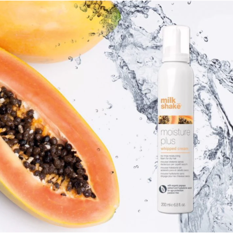 Крем-пена увлажняющая для сухих волос Milk Shake Moisture Plus Whipped Cream 200 мл
