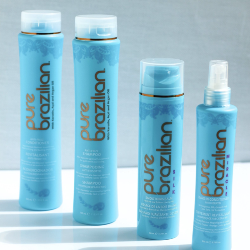 Незмивний кератиновий спрей Miracle Pure Brazilian Незмивний кератиновий спрей Miracle Pure Brazilian