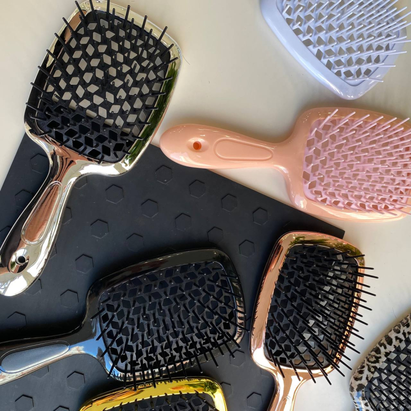 Расческа для укладки волос Superbrush Hollow Comb 