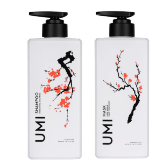 Набор для волос восстановление и термозащита UMI Haircare Gift Set 3
