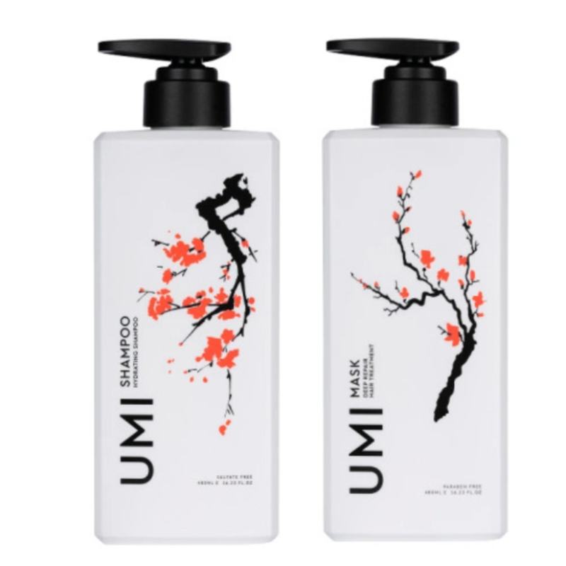 Набор для волос восстановление и термозащита UMI Haircare Gift Set 3