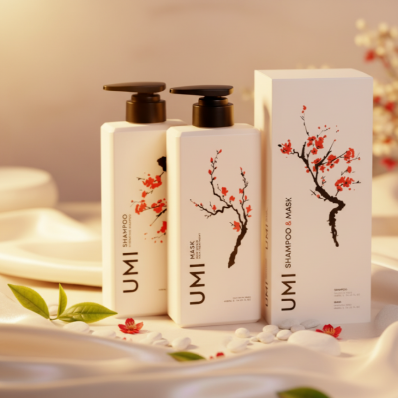 Набор для волос восстановление и термозащита UMI Haircare Gift Set 3
