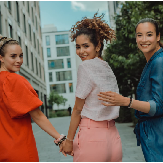 Резинка для волосся Invisibobble Black 3шт