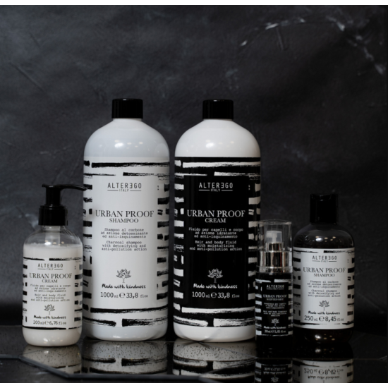 Шампунь детоксикация c углем URBAN PROOF Alter Ego 