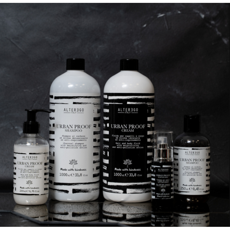 Шампунь детоксикация c углем URBAN PROOF Alter Ego 