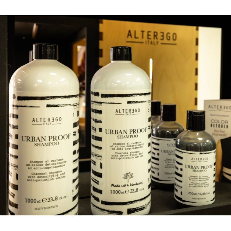 Шампунь детоксикация c углем URBAN PROOF Alter Ego 