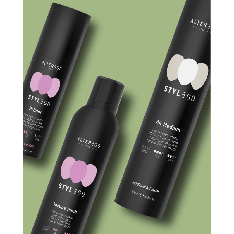 Лак для волос средней фиксации STYLEGO FINISH Air Medium Alter Ego 500 мл