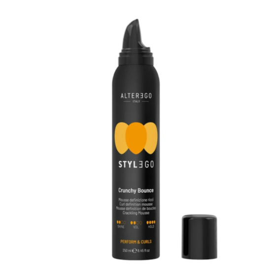 Гель-мус для скульптурних та пружних локонів STYLEGO CURLS Crunchy Bounce Alter Ego 250 мл