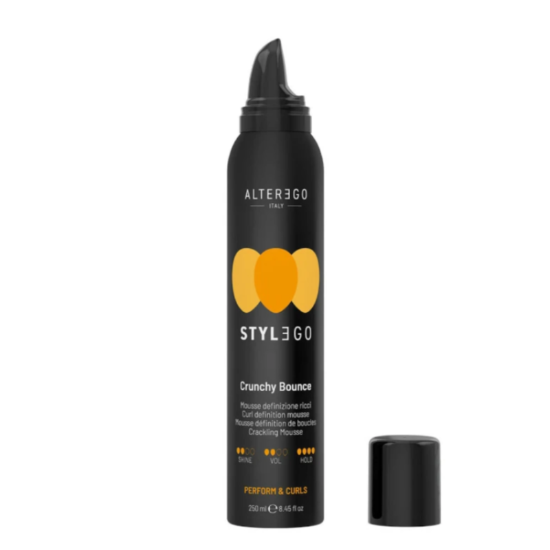Гель-мус для скульптурних та пружних локонів STYLEGO CURLS Crunchy Bounce Alter Ego 250 мл