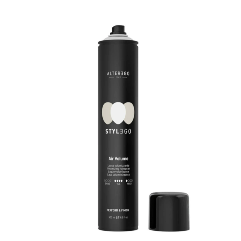 Лак для об'єму волосся легкої фіксації STYLEGO FINISH Air Volume Alter Ego 500 мл