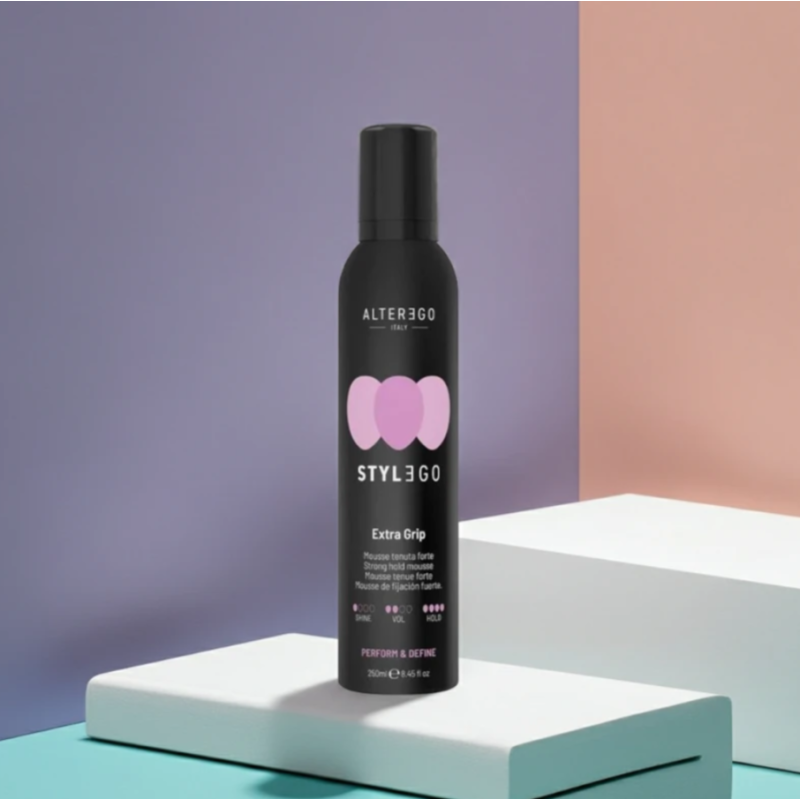 Пена для укладки волос сильной фиксации STYLEGO Extra Grip Alter Ego 250 мл