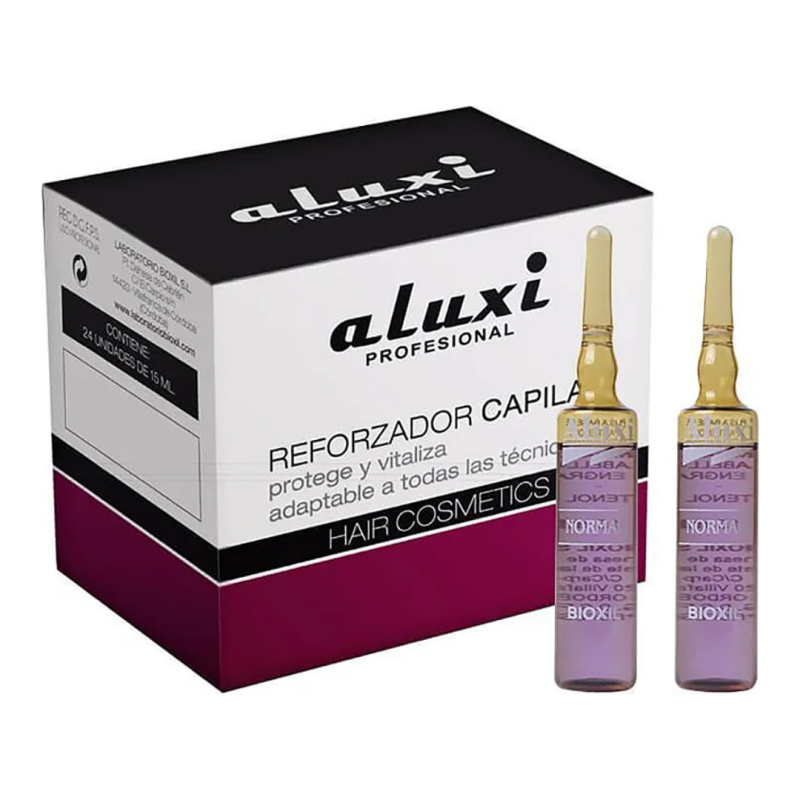 Ампулы профессиональные для нормальных и жирных волос Normal Aluxi