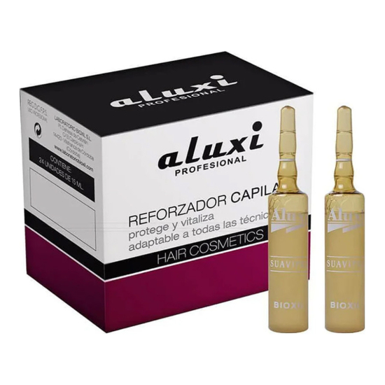 Ампулы профессиональные для окрашенных волос Suavipel Aluxi