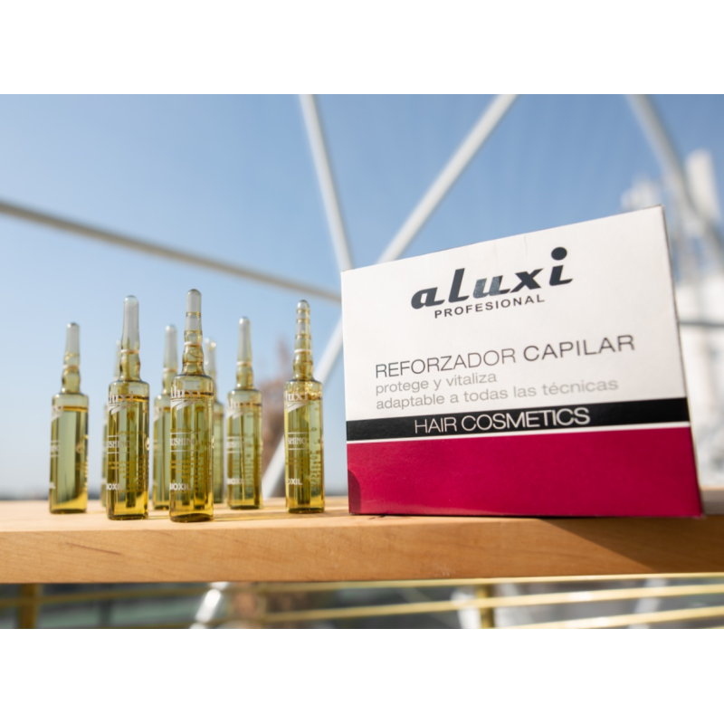 Ампулы профессиональные для окрашенных волос Suavipel Aluxi