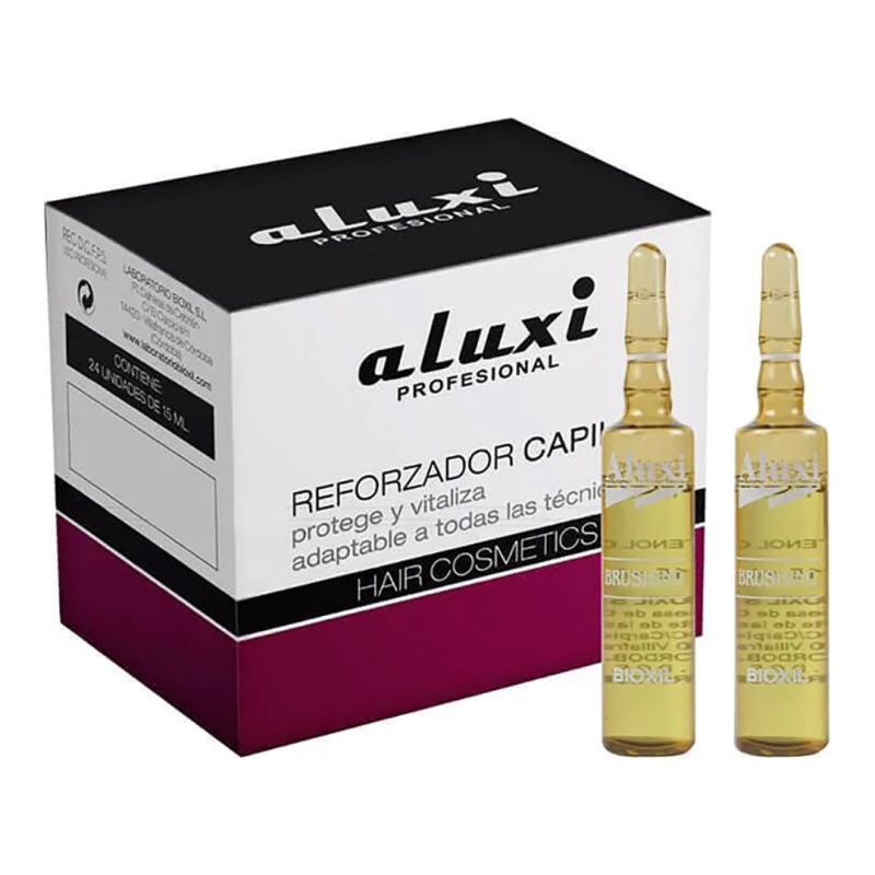 Ампулы профессиональные термоактивные для волос Brushing Thermo Active Aluxi