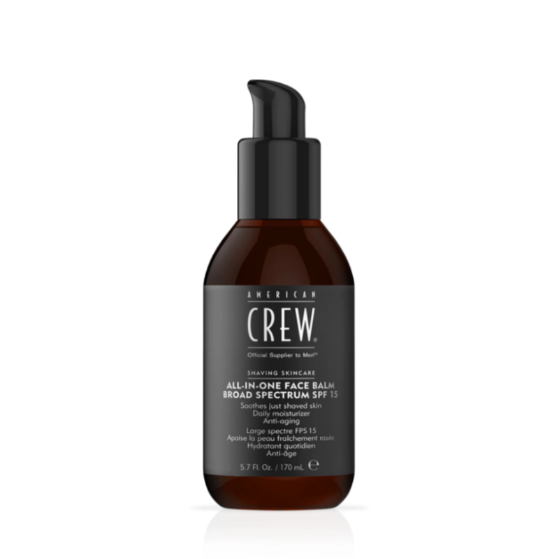 Увлажняющий бальзам после бритья ALL IN ONE FACE BALM SPF15 American Crew 170 мл 