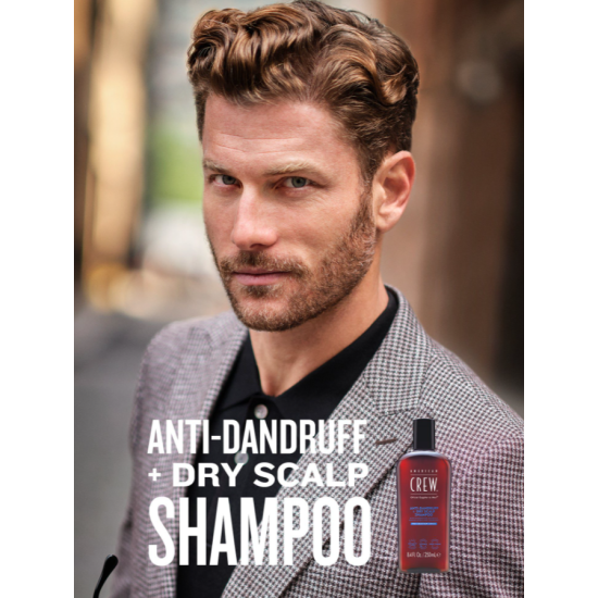 Шампунь проти сухості шкіри голови ANTI-DANDRUFF SHAMPOO American Crew 250 мл 