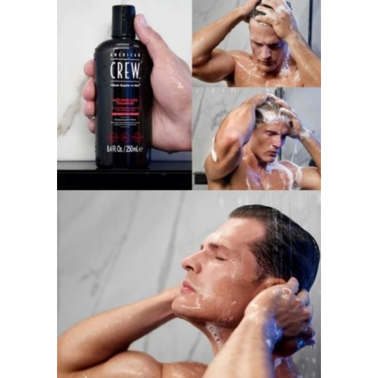 Шампунь проти випадіння волосся ANTI-HAIRLOSS SHAMPOO American Crew 250 мл 
