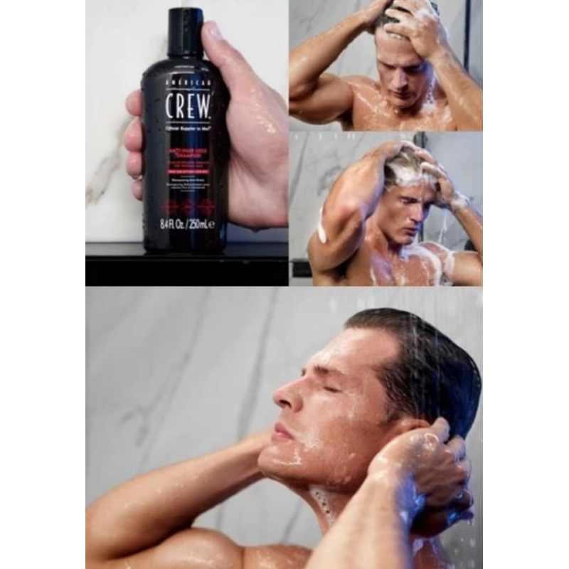 Шампунь проти випадіння волосся ANTI-HAIRLOSS SHAMPOO American Crew 250 мл 