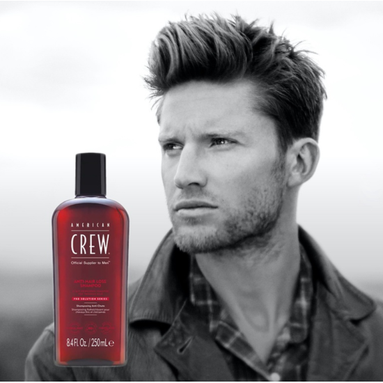 Шампунь проти випадіння волосся ANTI-HAIRLOSS SHAMPOO American Crew 250 мл 