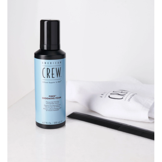 Файбер піна для волосся FIBER GROOMING FOAM American Crew 200 мл 