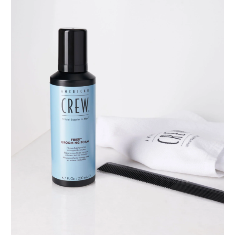 Файбер піна для волосся FIBER GROOMING FOAM American Crew 200 мл 