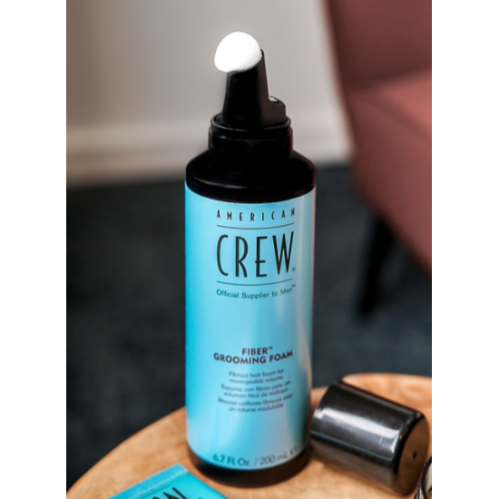 Файбер піна для волосся FIBER GROOMING FOAM American Crew 200 мл 