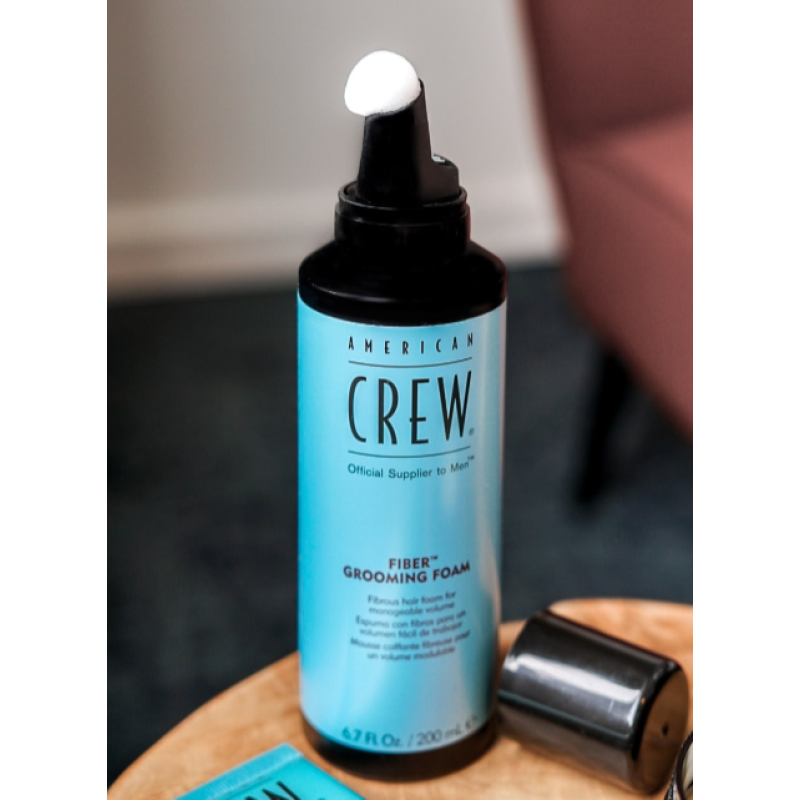 Файбер піна для волосся FIBER GROOMING FOAM American Crew 200 мл 