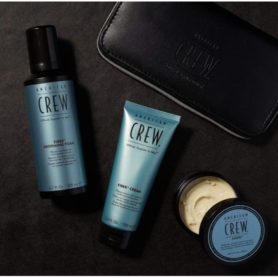 Файбер піна для волосся FIBER GROOMING FOAM American Crew 200 мл 