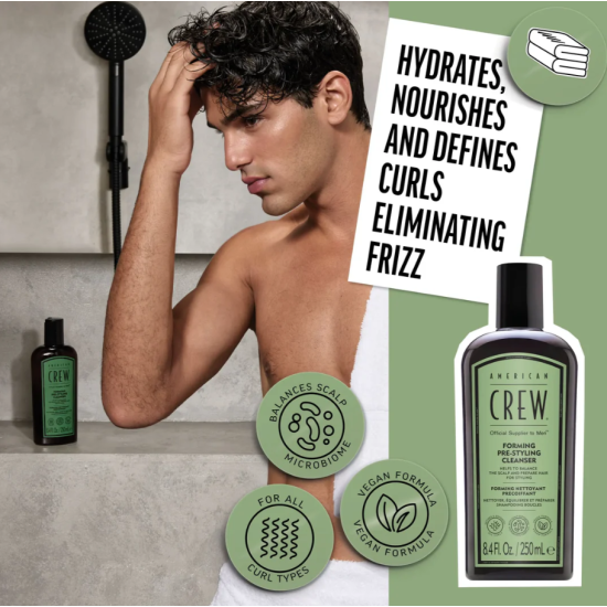 Шампунь перед укладкой FORMING PRE-STYLING SHAMPOO American Crew 250 мл 