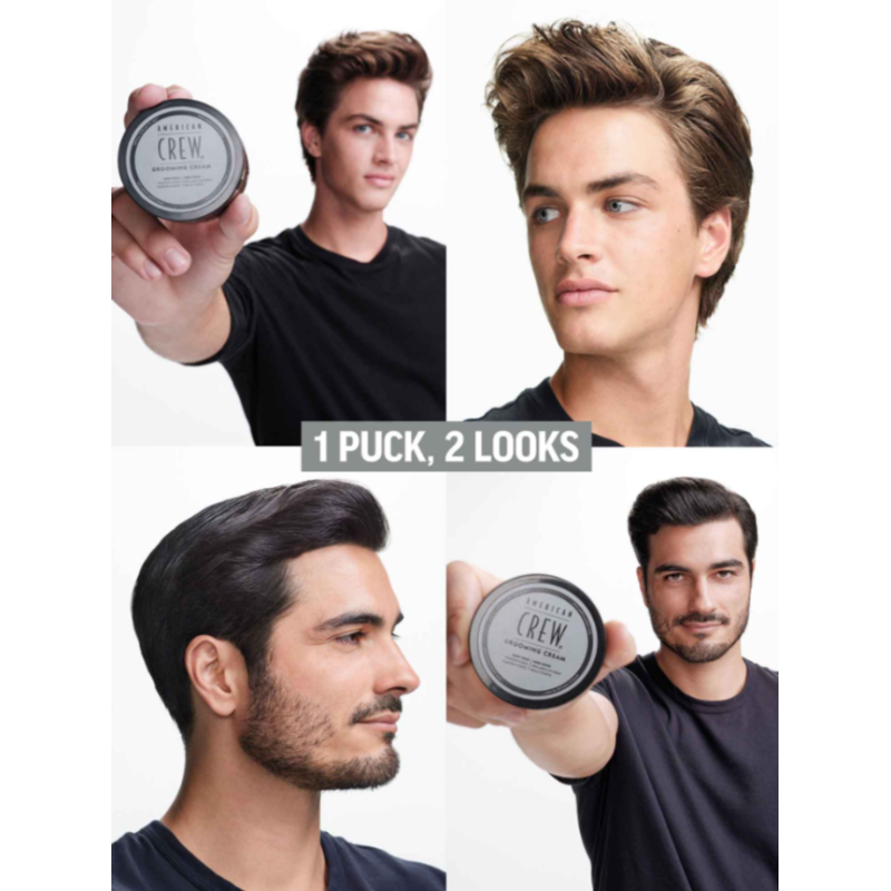 Крем сильной фиксации с блеском GROOMING CREAM American Crew 85 гр 