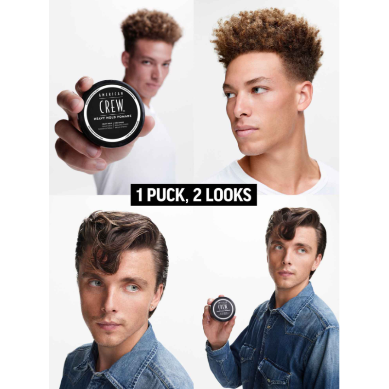 Помада для стайлинга стойкая HEAVY HOLD POMADE American Crew 85 гр 