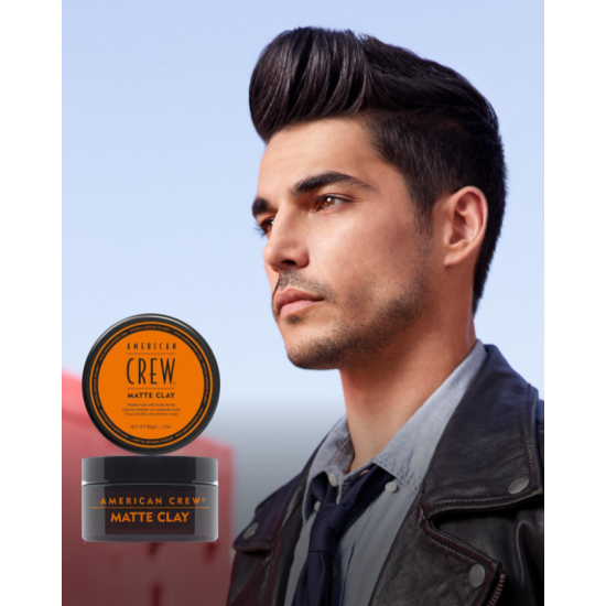 Помада для стайлинга стойкая MATTE CLAY American Crew 85 гр 