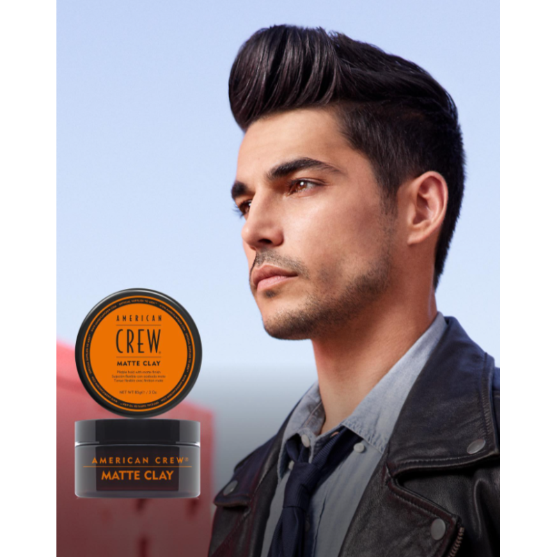 Помада для стайлинга стойкая MATTE CLAY American Crew 85 гр 
