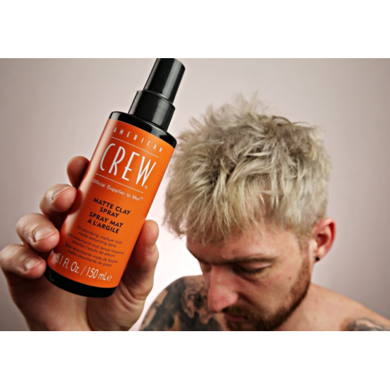 Спрей глина матова MATTE CLAY SPRAY American Crew 150 мл