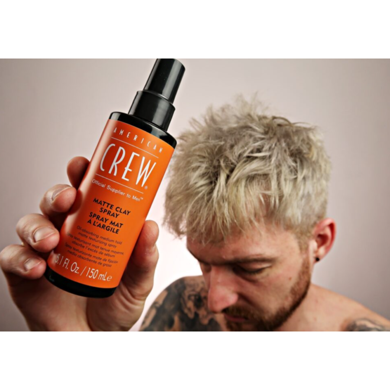 Спрей глина матова MATTE CLAY SPRAY American Crew 150 мл