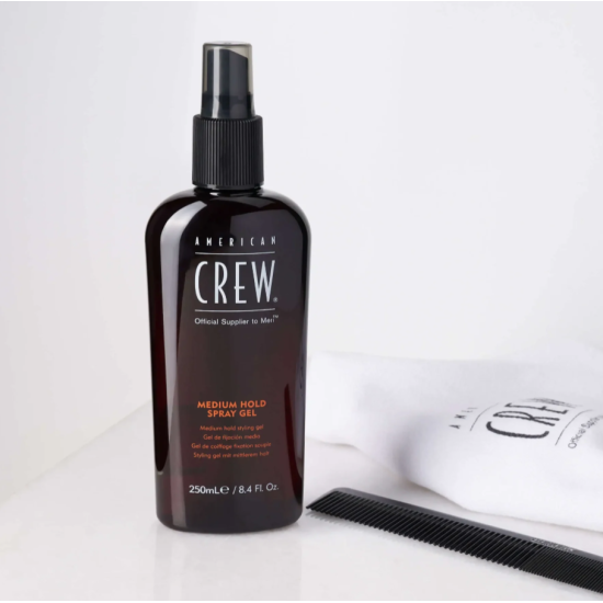 Спрей-гель средней фиксации MEDIUM HOLD SPRAY GEL American Crew 250 мл 