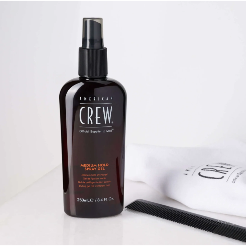 Спрей-гель средней фиксации MEDIUM HOLD SPRAY GEL American Crew 250 мл 
