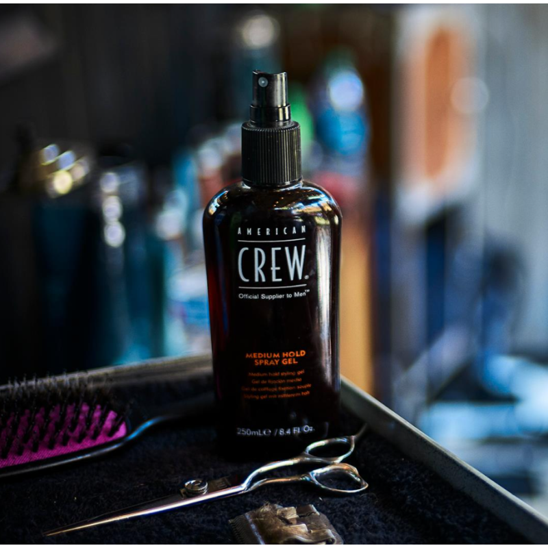 Спрей-гель средней фиксации MEDIUM HOLD SPRAY GEL American Crew 250 мл 